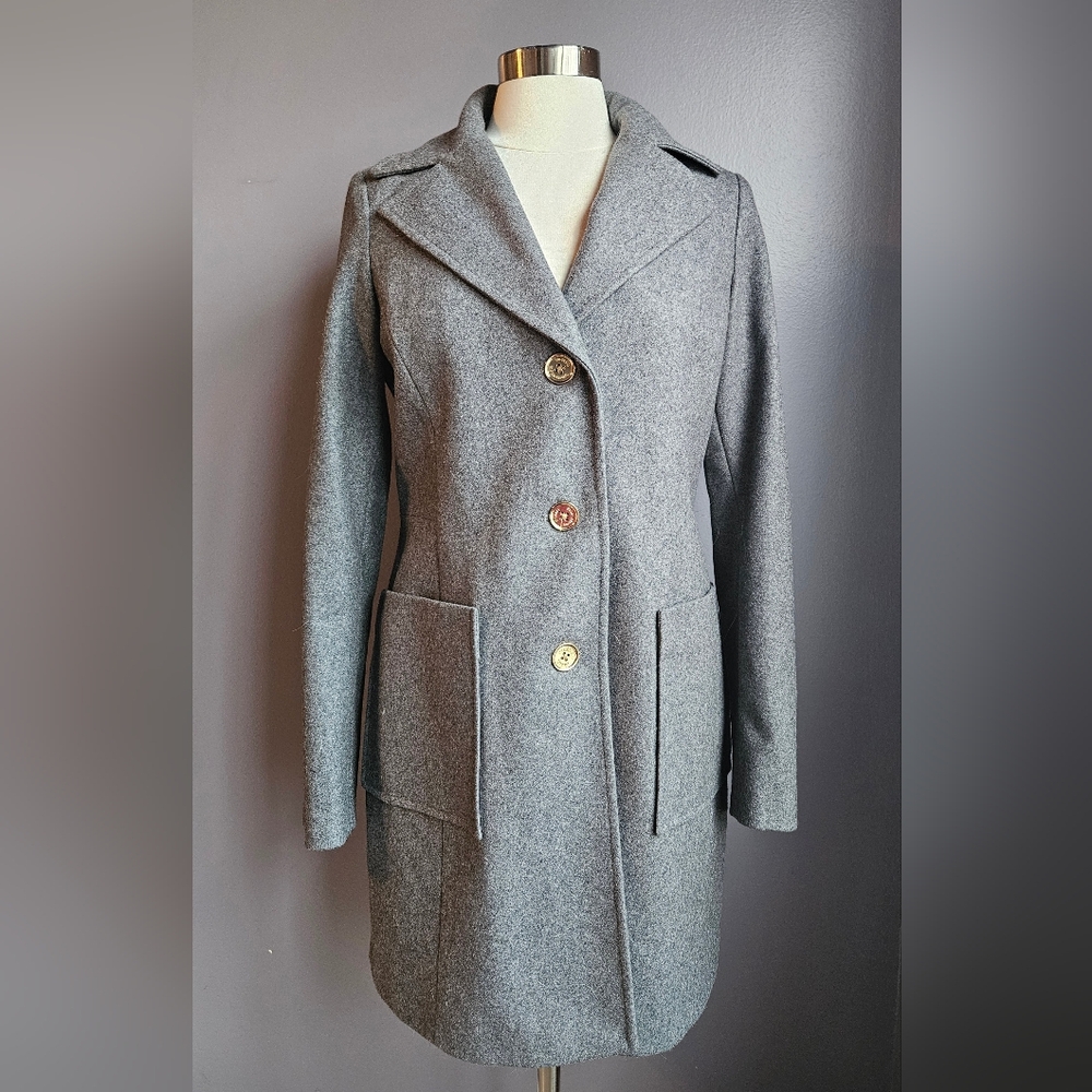 Michael Kors Gray Pea Coat
